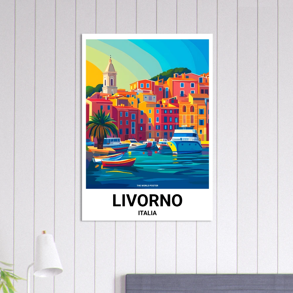 Affiche LIVOURNE - Image 3 of 6