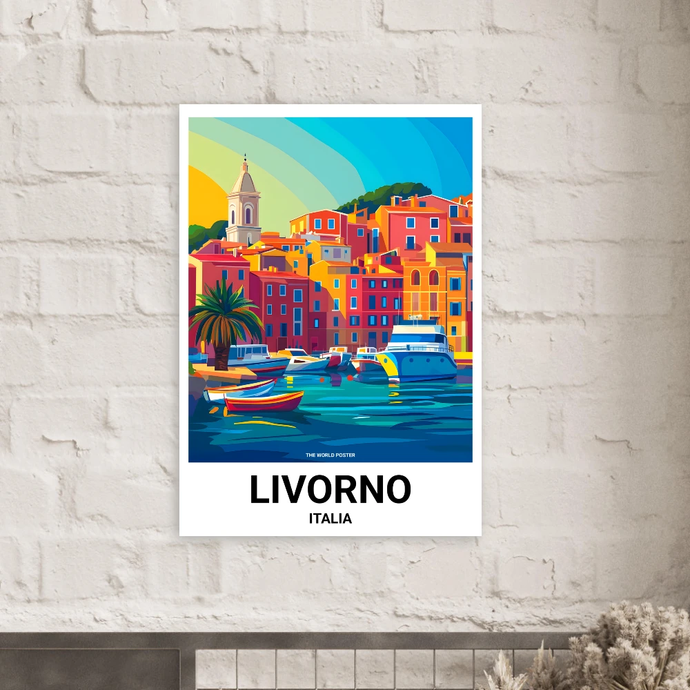 Affiche LIVOURNE - Image 4 of 6