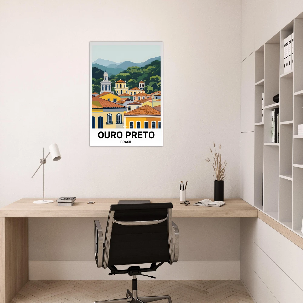 Affiche OURO PRETO - Image 3 of 6