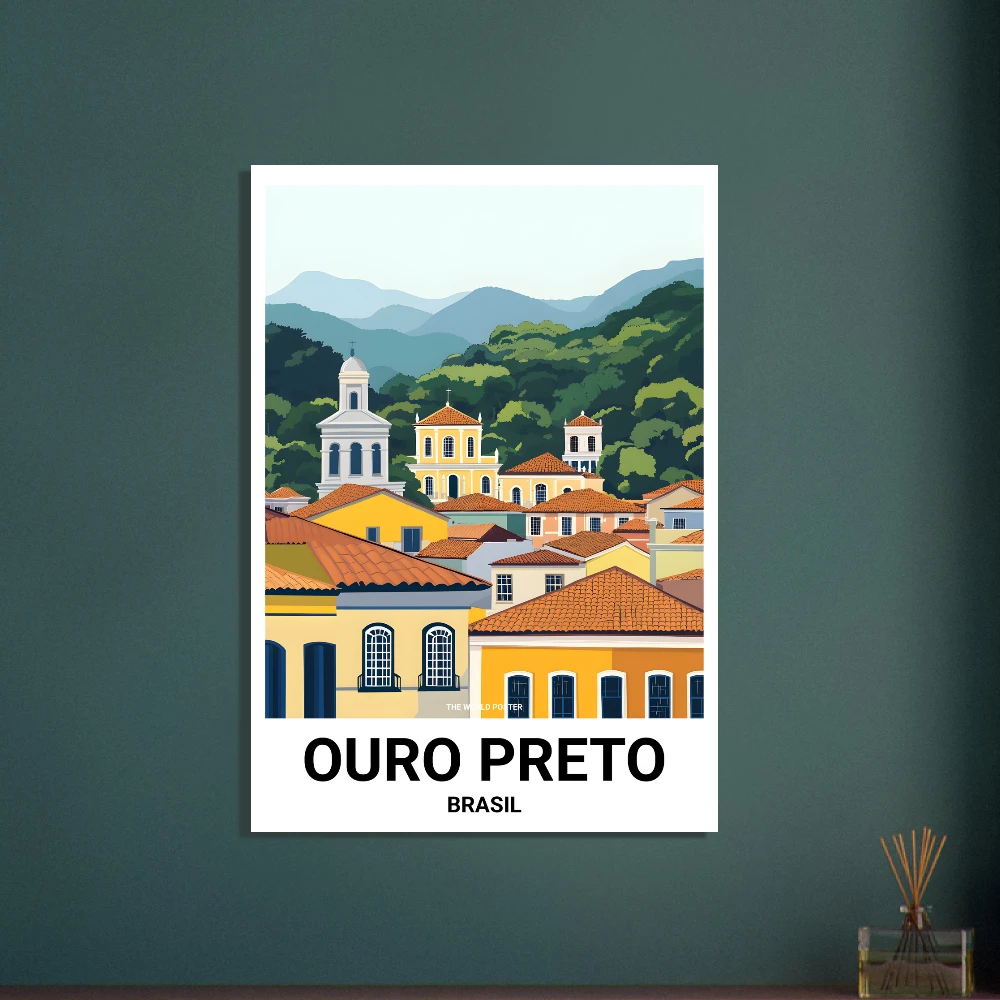 Affiche OURO PRETO - Image 5 of 6