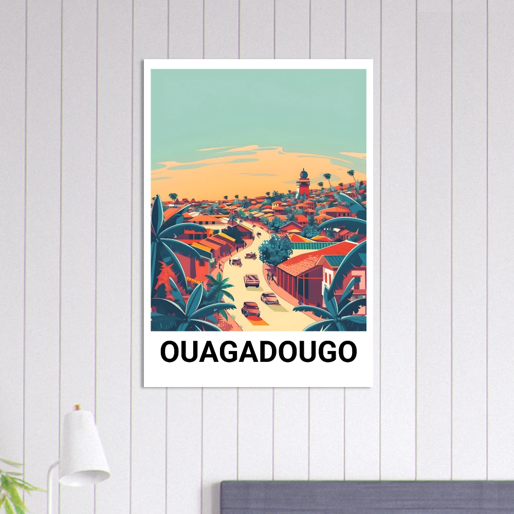 Affiche OUAGADOUGOU - Image 2 of 6