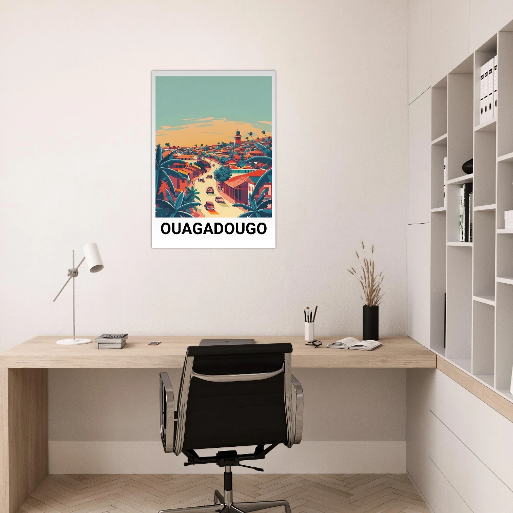 Affiche OUAGADOUGOU - Image 3 of 6
