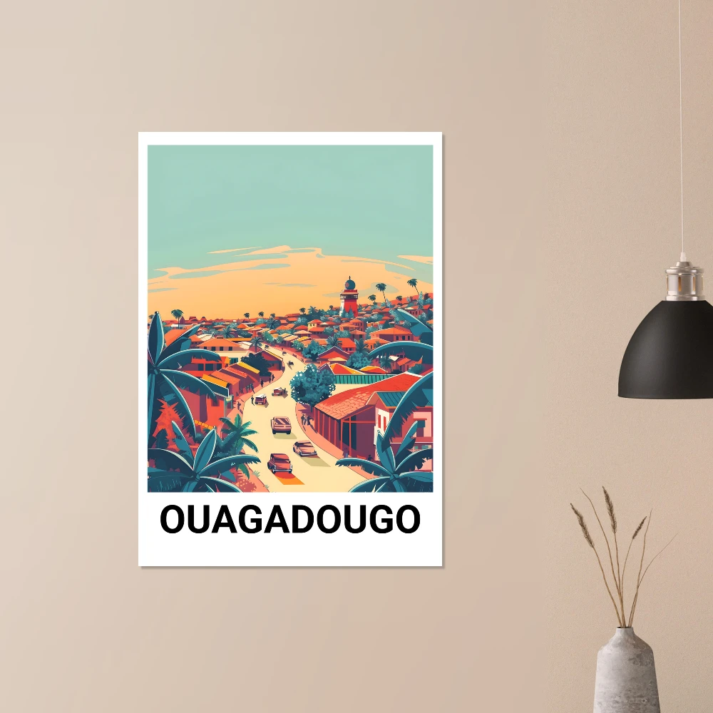 Affiche OUAGADOUGOU - Image 4 of 6