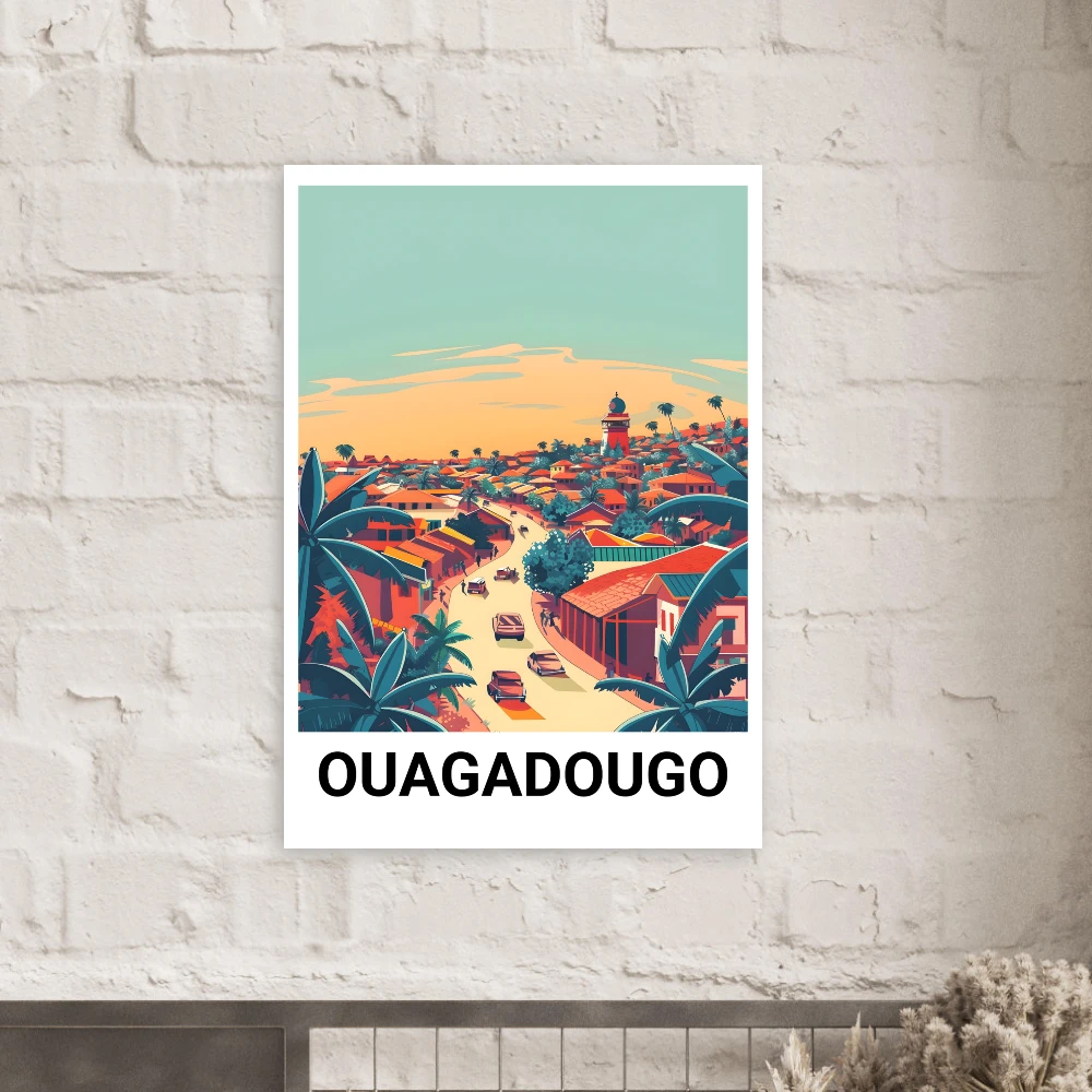 Affiche OUAGADOUGOU - Image 6 of 6