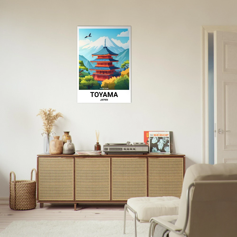 Affiche TOYAMA - Image 2 of 6