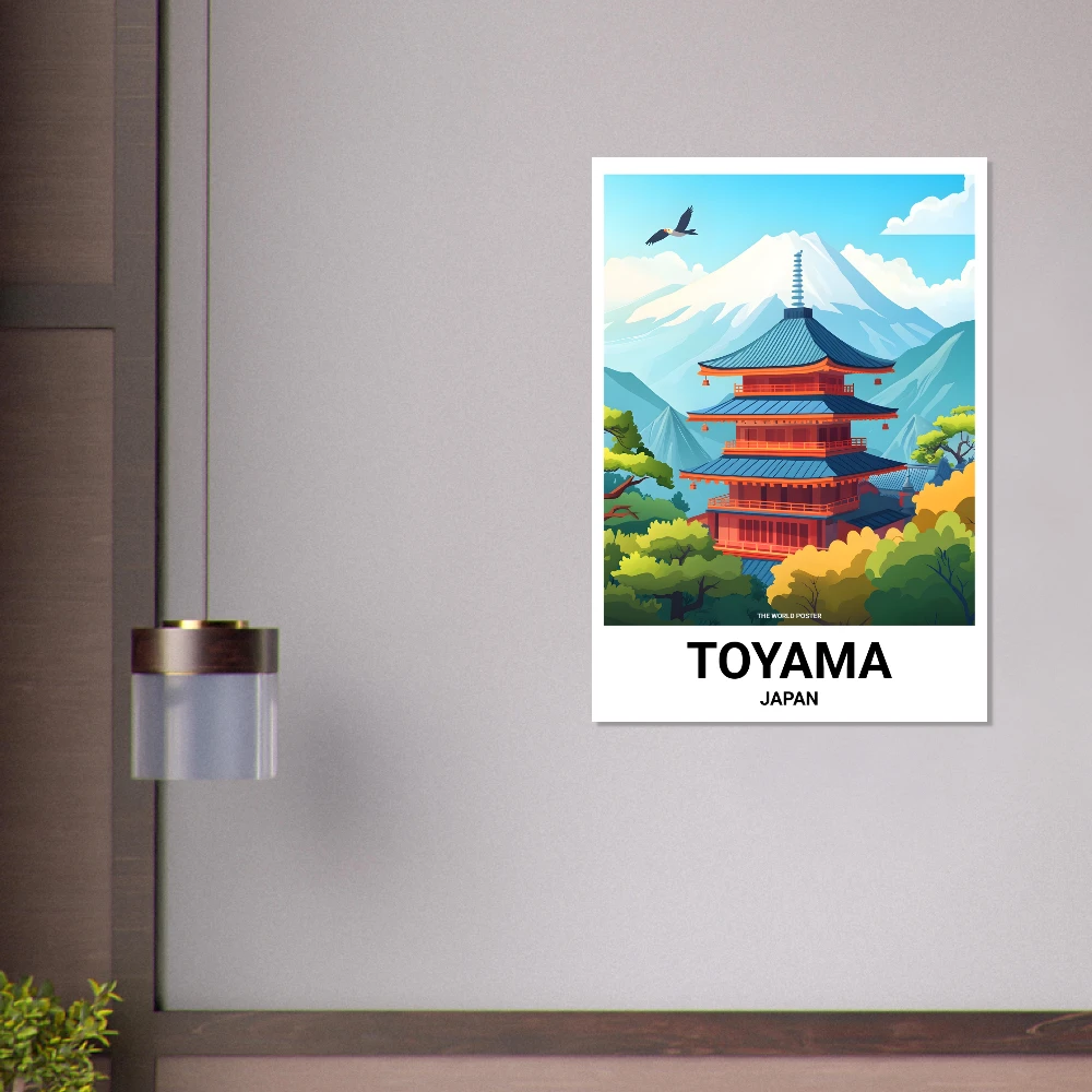 Affiche TOYAMA - Image 3 of 6