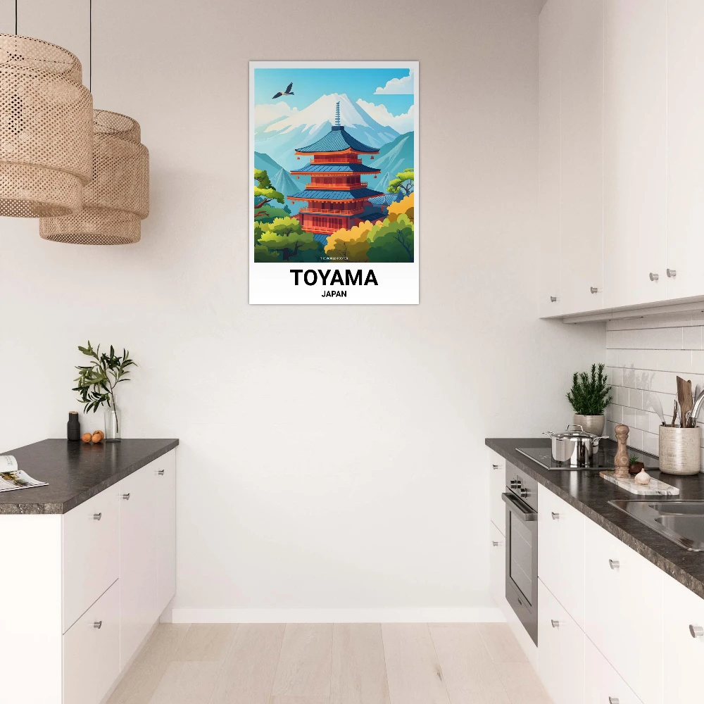 Affiche TOYAMA - Image 5 of 6