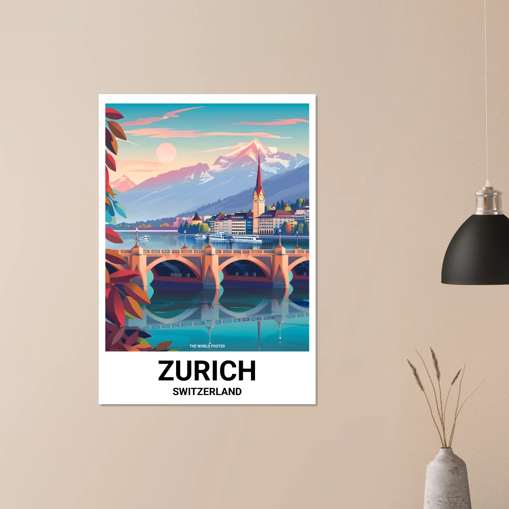 Affiche ZURICH - Image 5 of 6