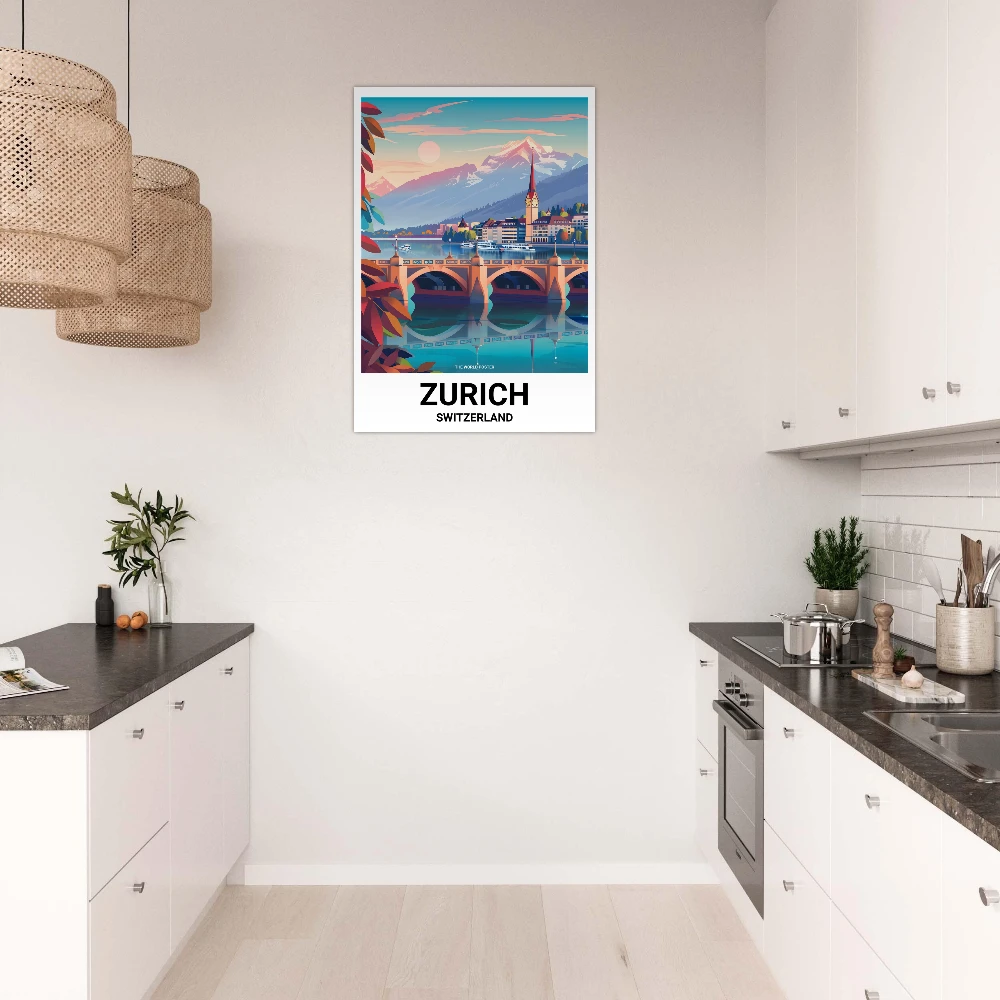 Affiche ZURICH - Image 6 of 6