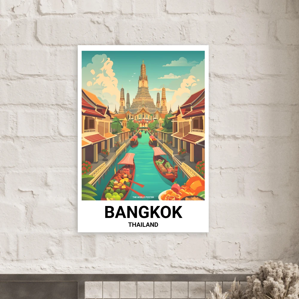 Affiche BANGKOK - Image 3 of 6