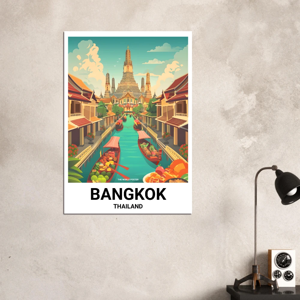 Affiche BANGKOK - Image 5 of 6
