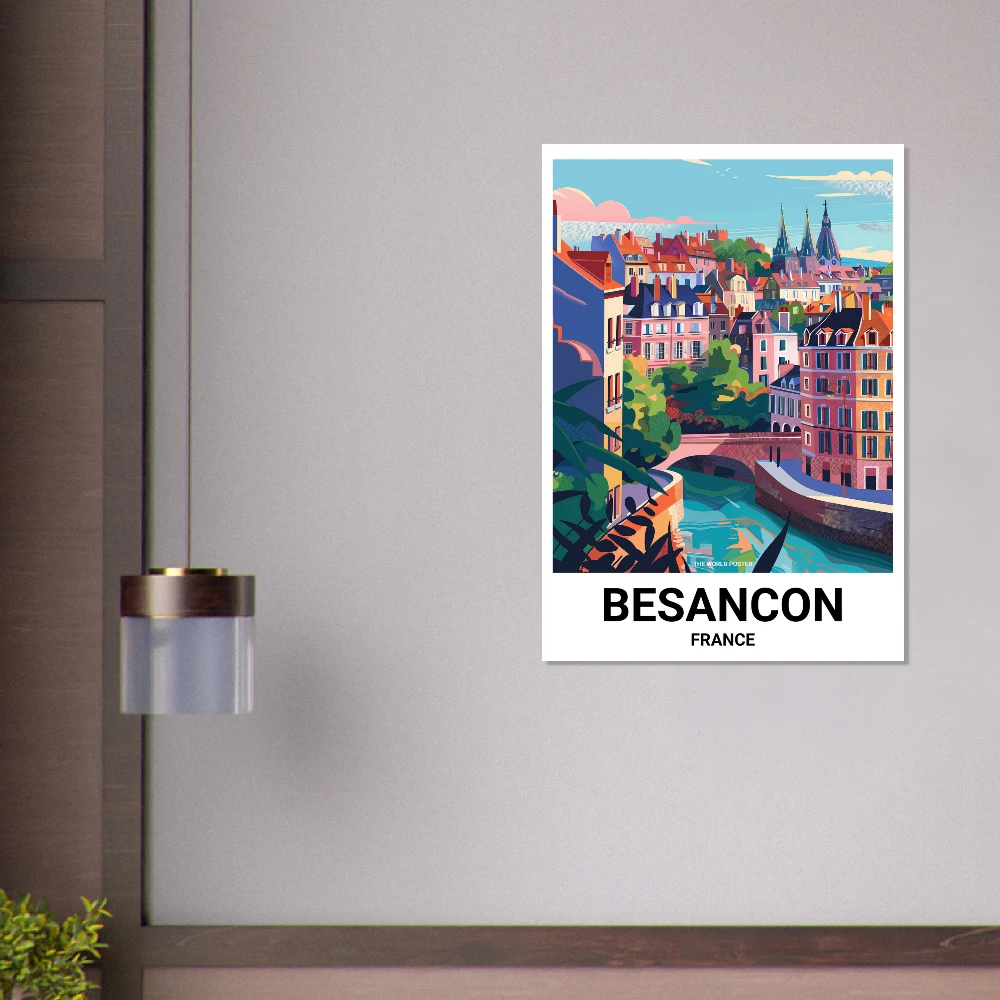 Plakat BESANÇON - Image 6 of 6