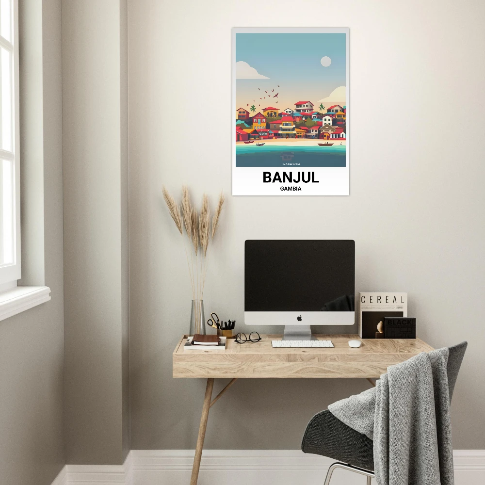 Affiche BANJUL - Image 4 of 6