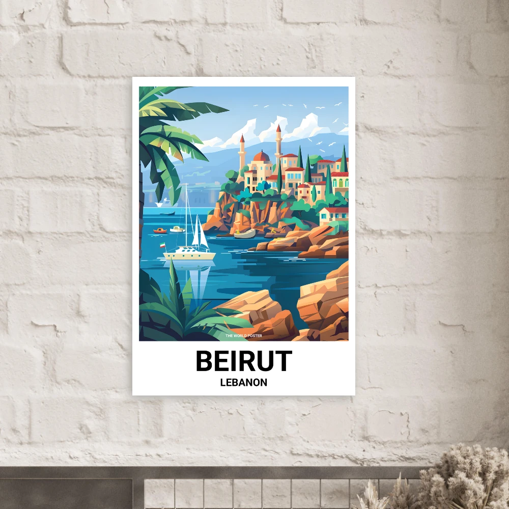Affiche BEYROUTH - Image 5 of 6