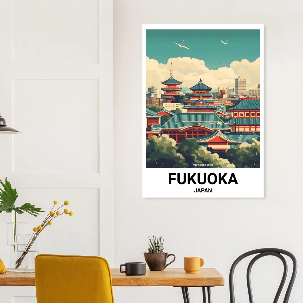 Affiche FUKUOKA - Image 4 of 6