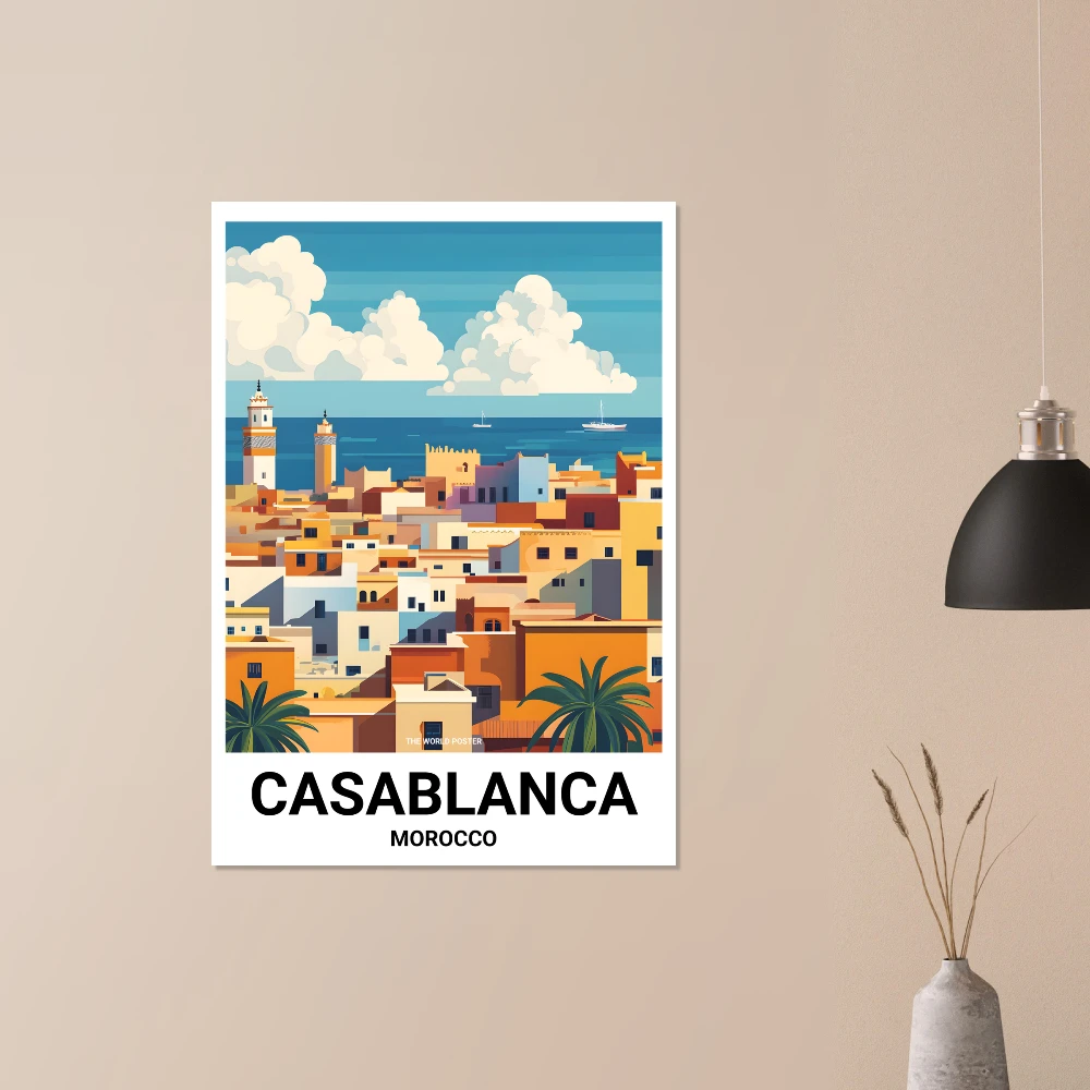 Affiche CASABLANCA - Image 2 of 6
