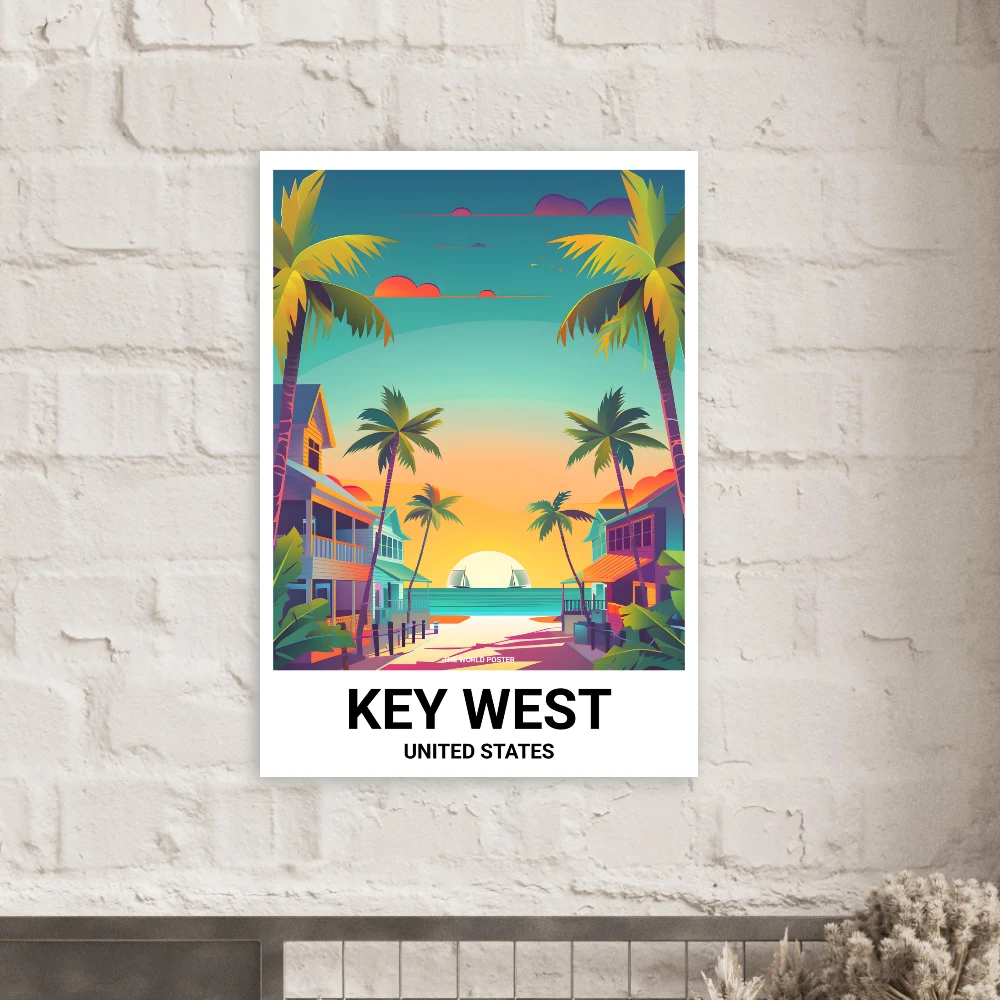 Affiche KEY WEST - Image 6 of 6