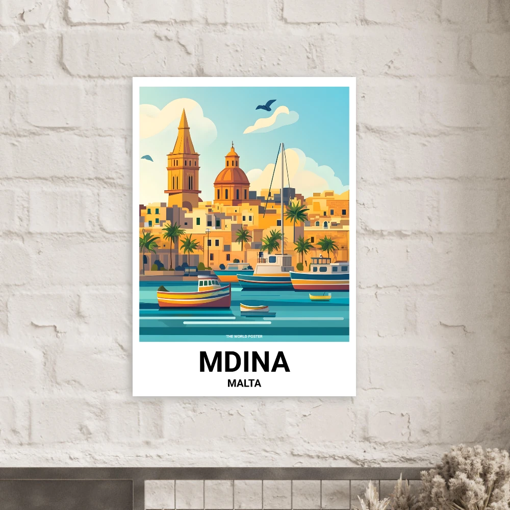 Affiche MDINA - Image 3 of 6