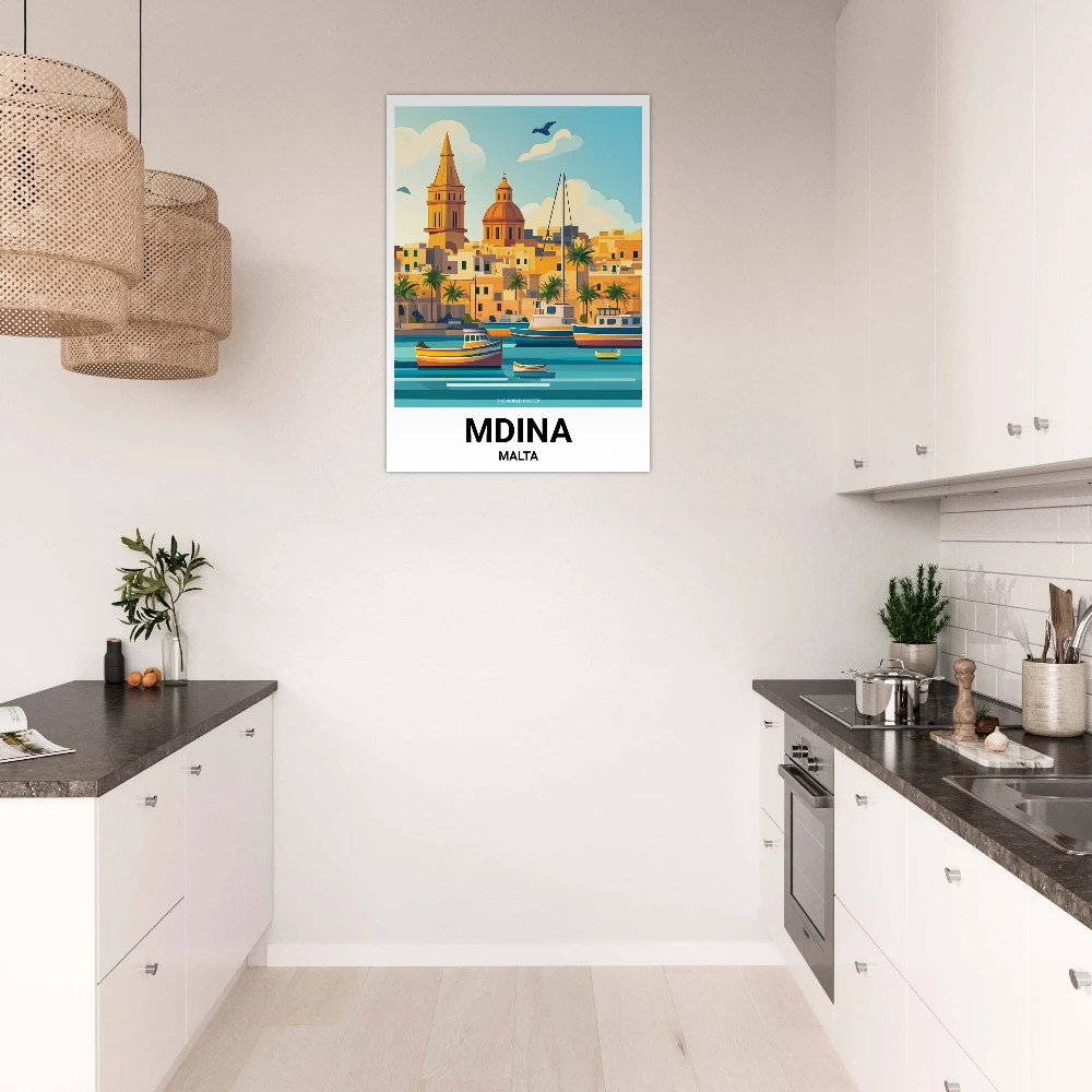 Affiche MDINA - Image 6 of 6