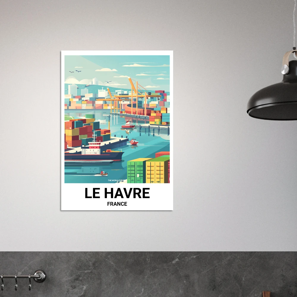Affiche LE HAVRE - Image 2 of 6