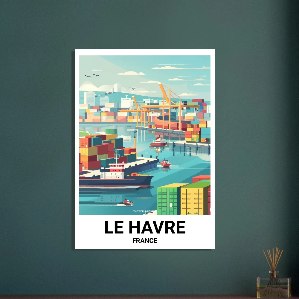 Affiche LE HAVRE - Image 5 of 6