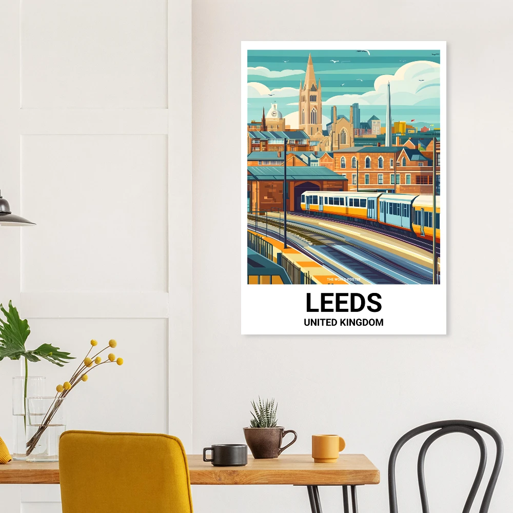 Affiche LEEDS - Image 4 of 6