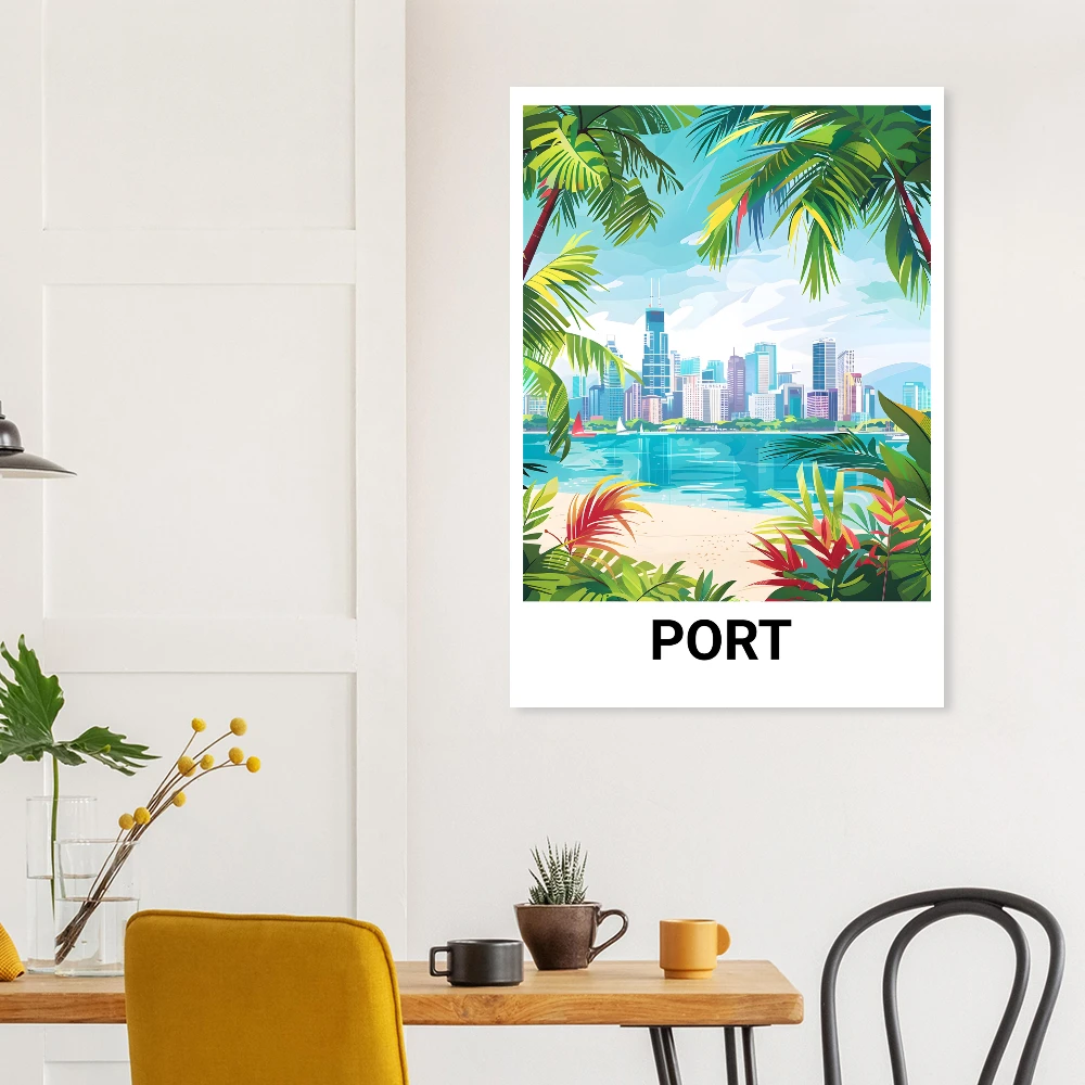 Affiche PORT MORESBY - Image 2 of 6