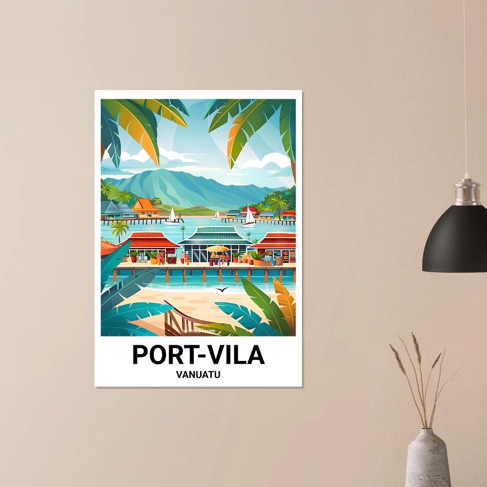 Affiche PORT-VILA - Image 3 of 6