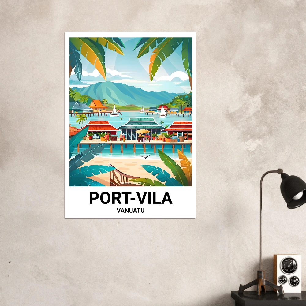 Affiche PORT-VILA - Image 4 of 6