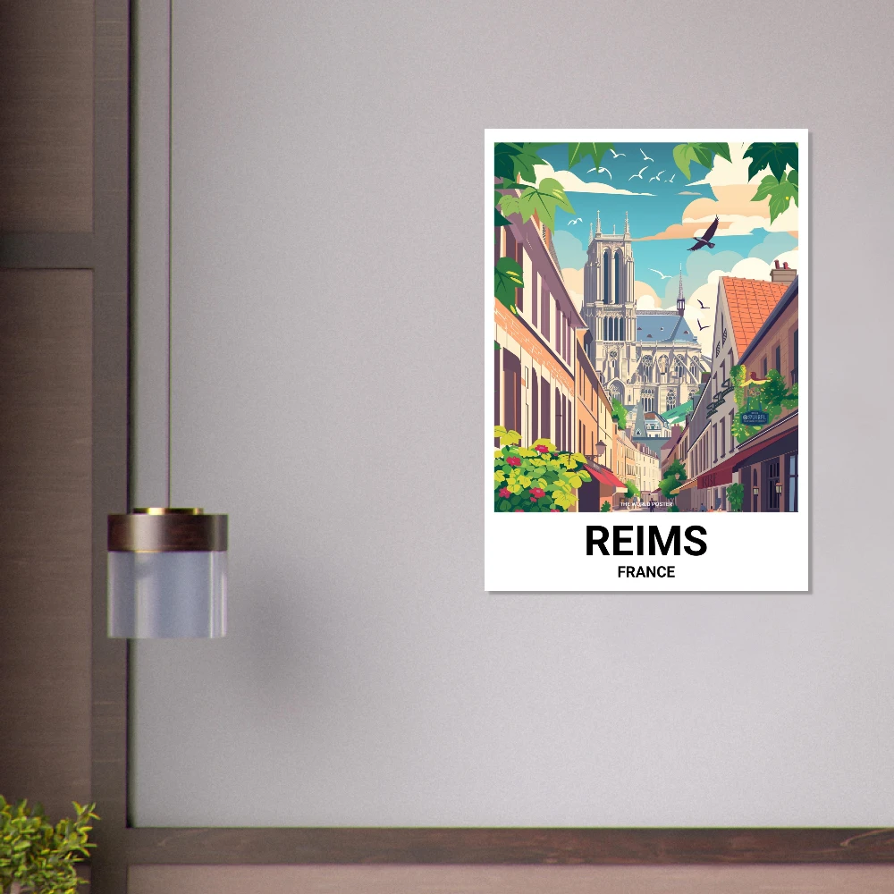 Affiche REIMS - Image 2 of 6
