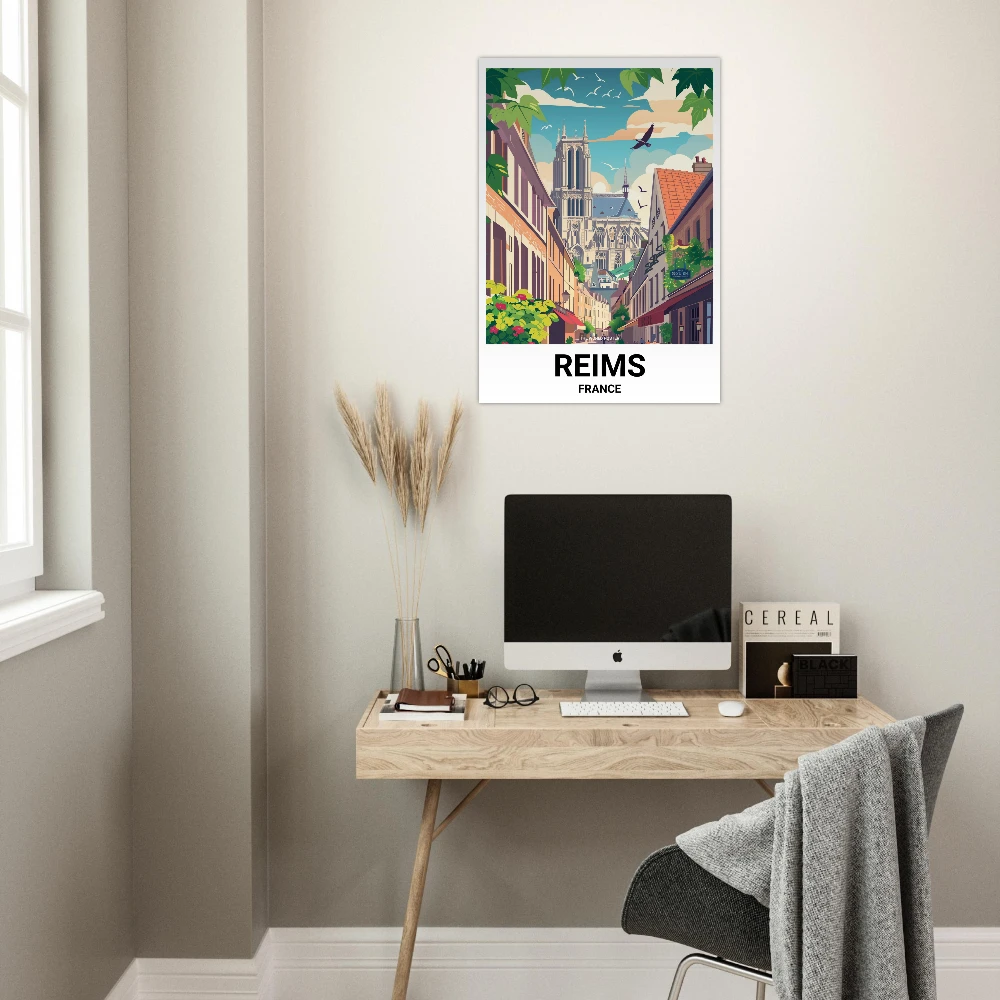 Affiche REIMS - Image 3 of 6