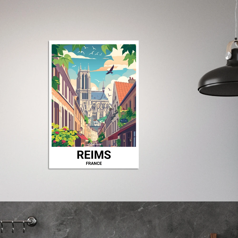 Affiche REIMS - Image 4 of 6