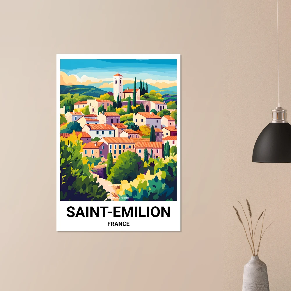Affiche SAINT-ÉMILION - Image 3 of 6