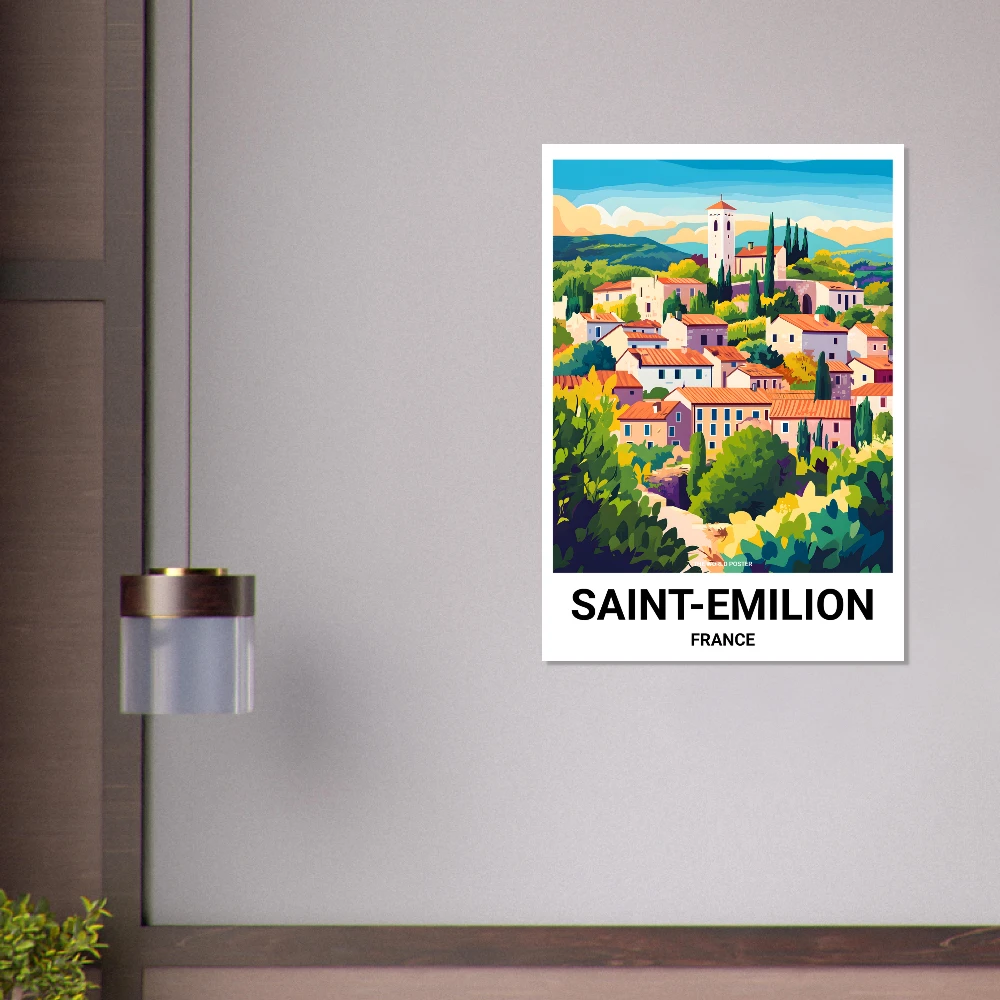 Affiche SAINT-ÉMILION - Image 5 of 6