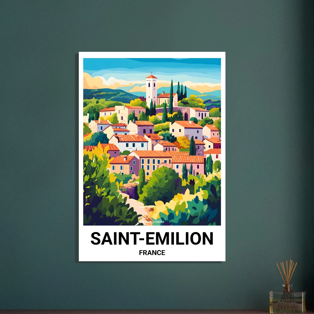 Affiche SAINT-ÉMILION - Image 6 of 6