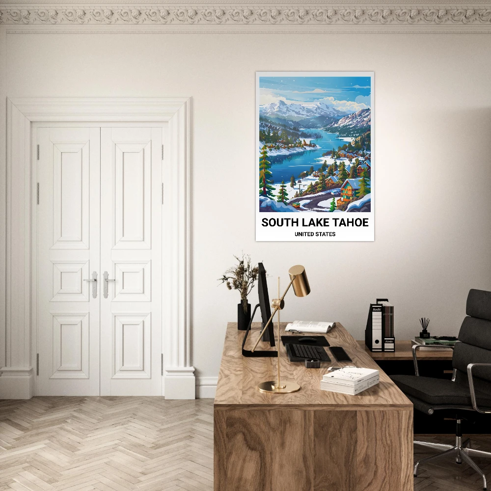 Affiche SOUTH LAKE TAHOE - Image 2 of 6