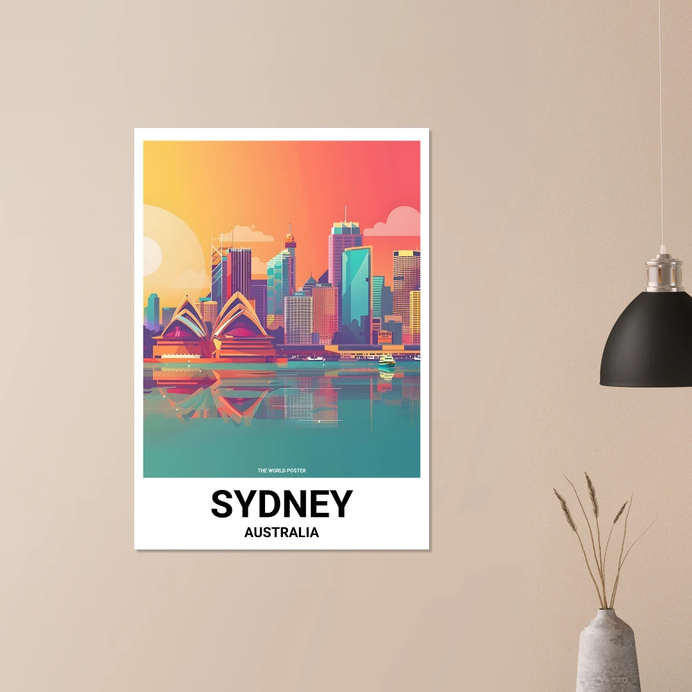 Affiche SYDNEY - Image 3 of 6