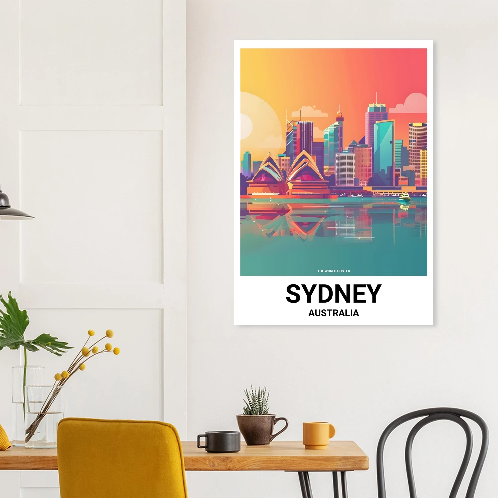 Affiche SYDNEY - Image 4 of 6