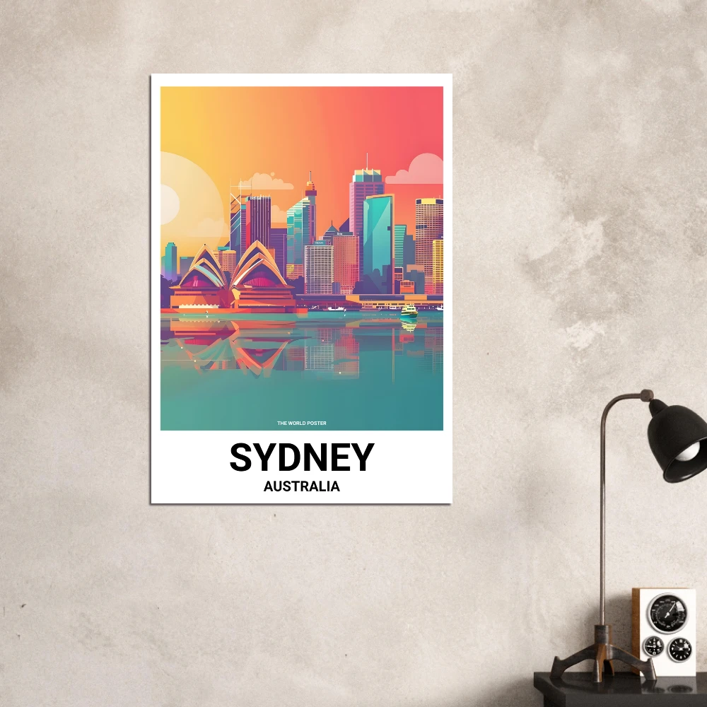 Affiche SYDNEY - Image 5 of 6