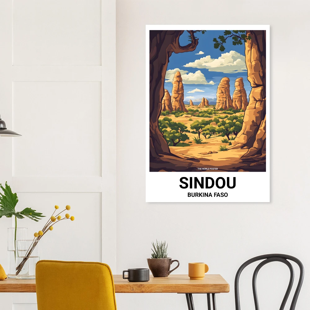 Affiche SINDOU - Image 2 of 6