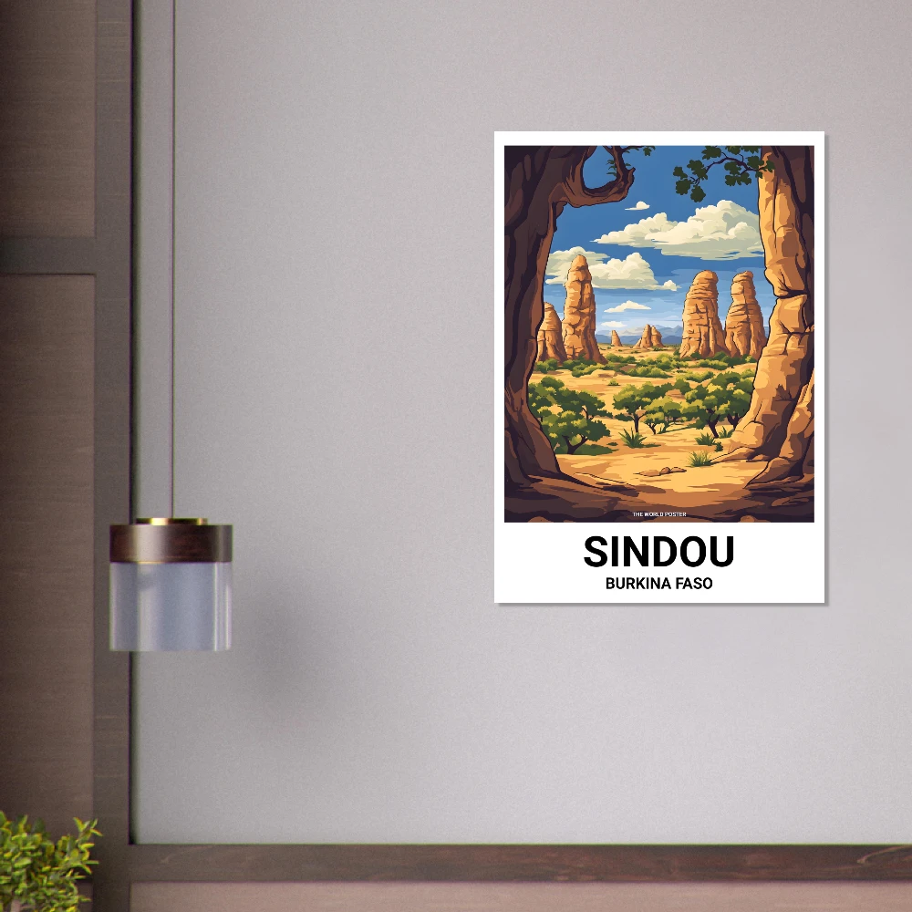 Affiche SINDOU - Image 3 of 6