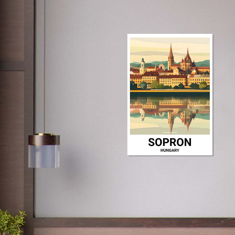 Affiche SOPRON - Image 2 of 6