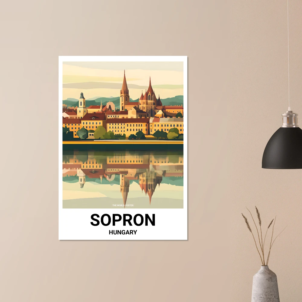 Affiche SOPRON - Image 4 of 6