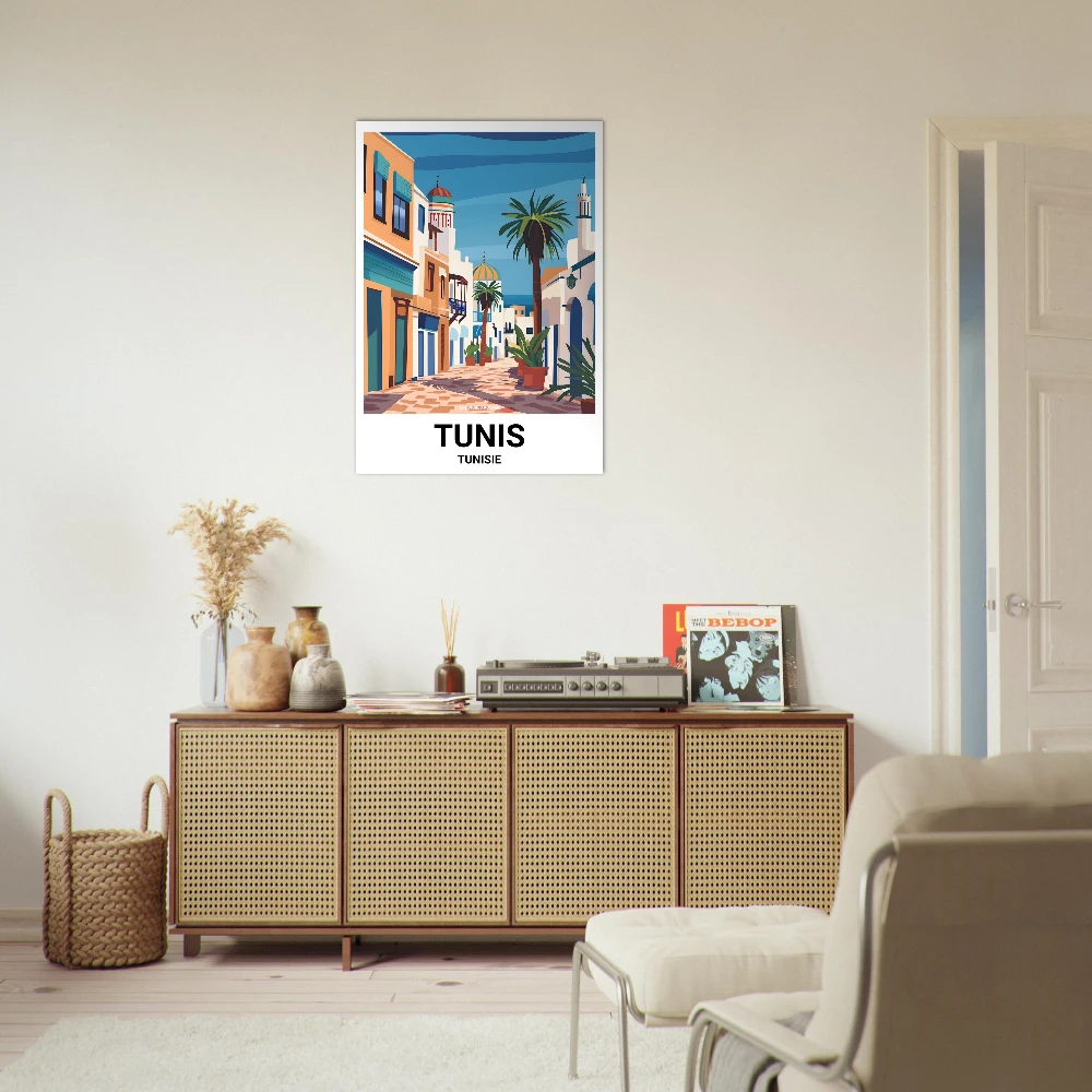 Affiche TUNIS - Image 3 of 6
