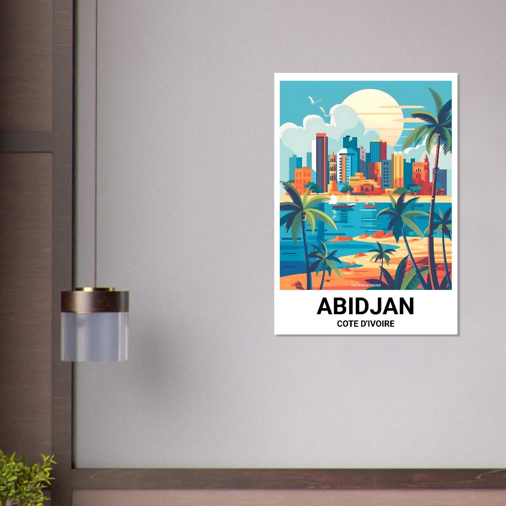 Affiche ABIDJAN - Image 3 of 6