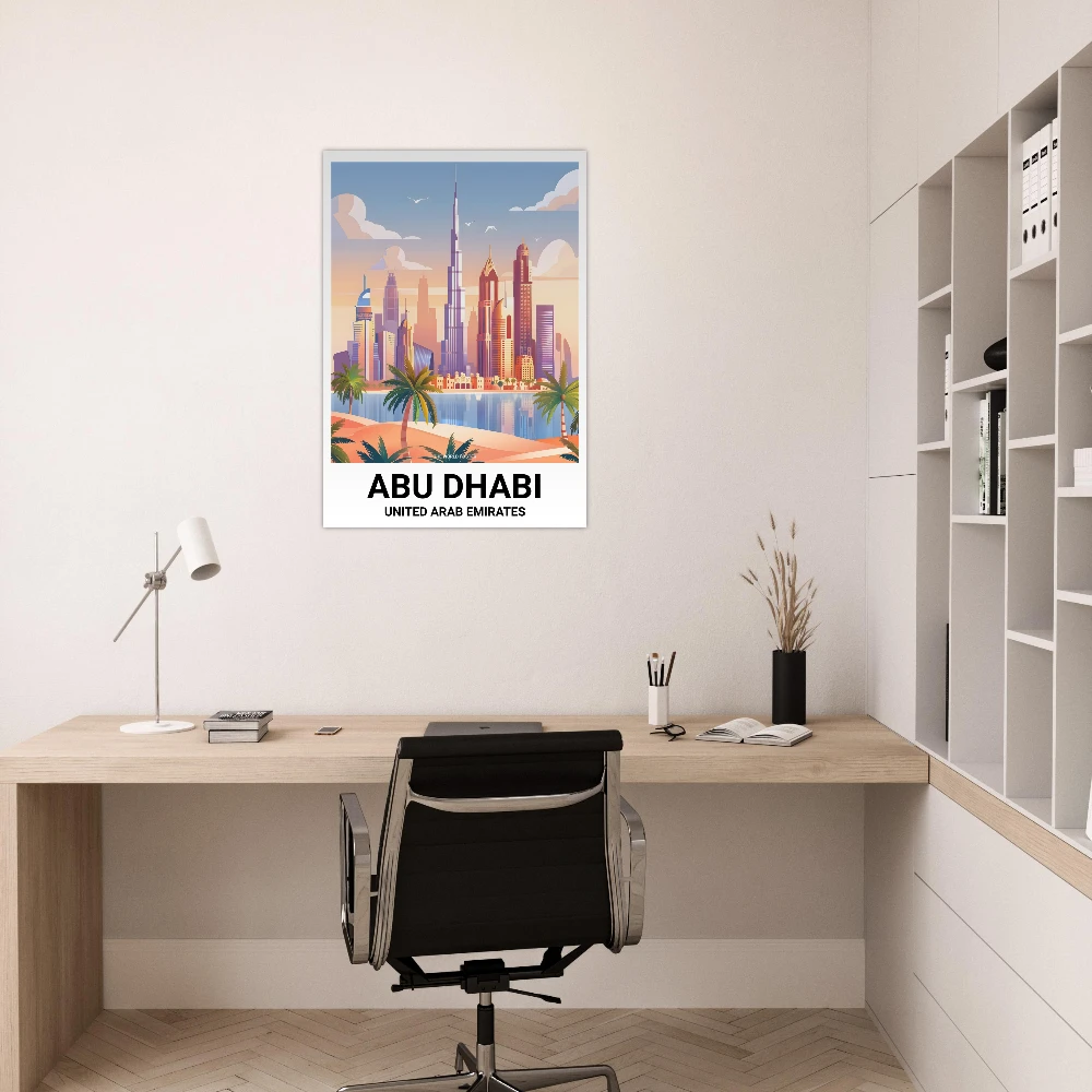 Affiche ABOU DHABI - Image 2 of 6