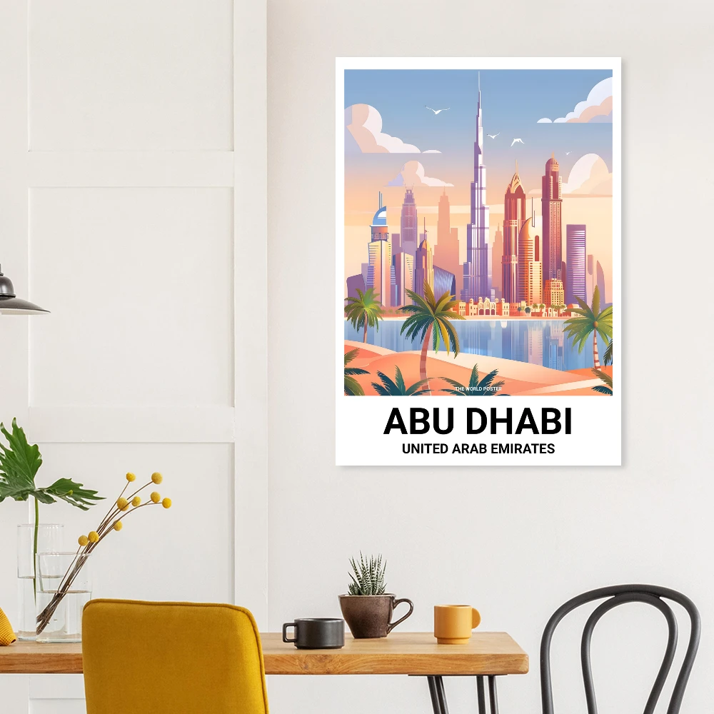 Affiche ABOU DHABI - Image 5 of 6
