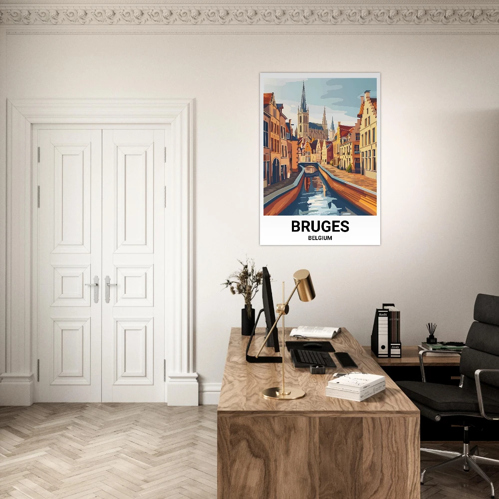 Affiche BRUGES - Image 2 of 6