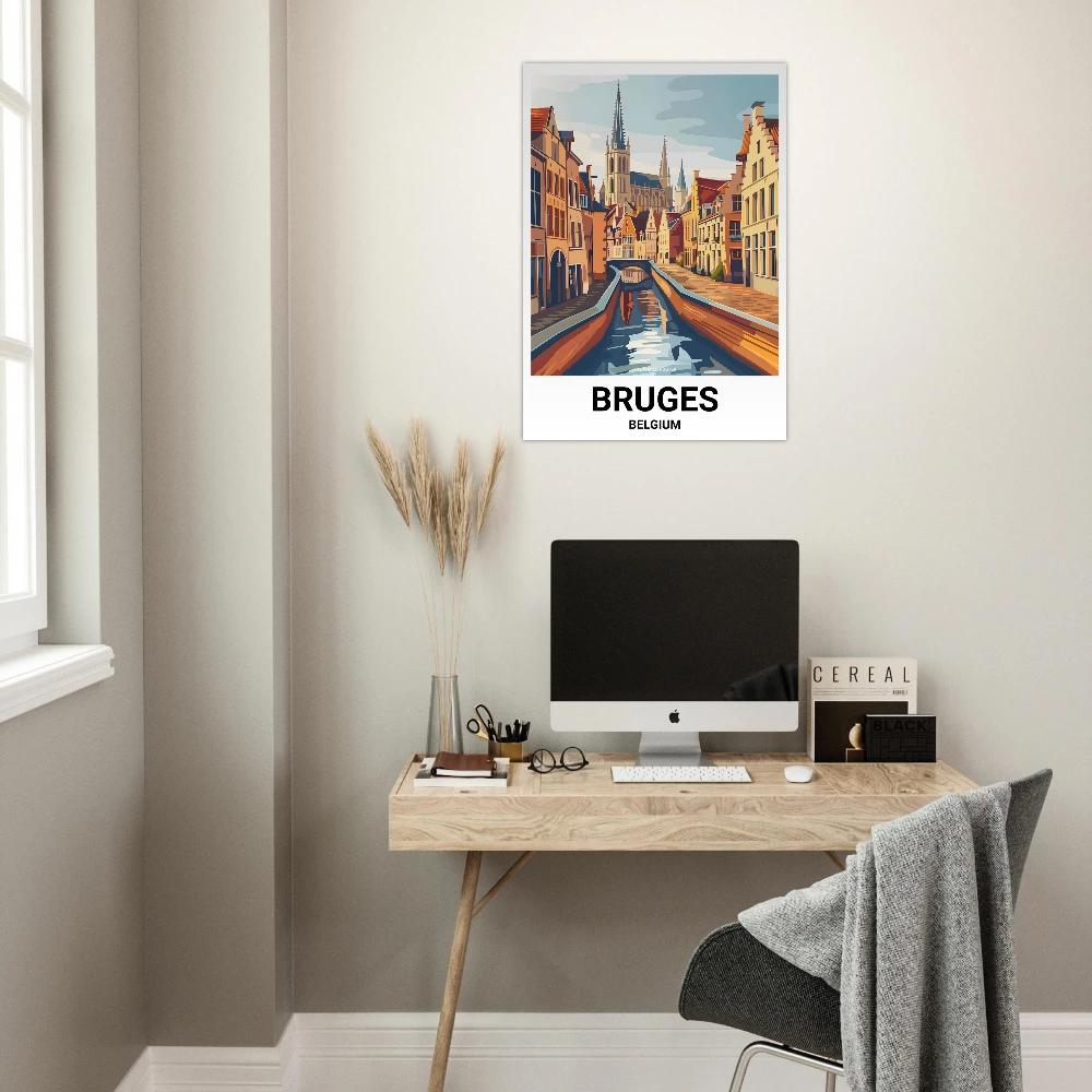 Affiche BRUGES - Image 6 of 6