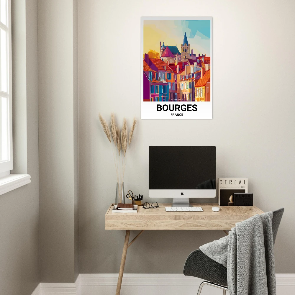 Affiche BOURGES - Image 4 of 6